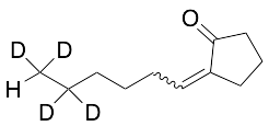 2-Hexylidenecyclopentanone-d4