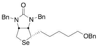 N,N,O-Tribenzyl-hexahydro-2-oxo-1H-selenolo[3,4-d]imidazole-5-pentanol