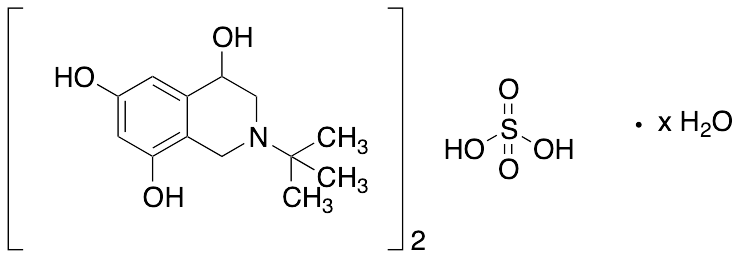 2-(1,1-Dimethylethyl)-1,2,3,4-tetrahydro-4,6,8-Isoquinolinetriol Hemisulfate Hydrate