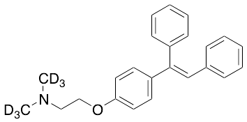 alpha-[4-(2-Dimethylaminoethoxy)phenyl]stilbene-d6