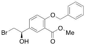 Methyl (R)-5-(2-bromo-1-hydroxyethyl)-2-(phenylmethoxy)benzoate