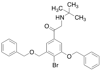 1-(3,5-Bis(benzyloxy)phenyl)-2-(tert-butylamino)ethan-1-ol