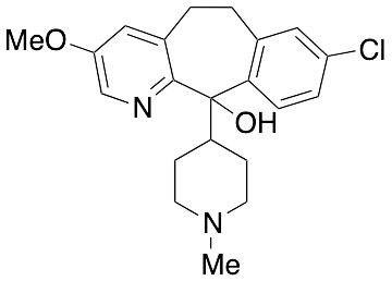 8-Chloro-3-methoxy-11-(1-methyl-4-piperidinyl)-6,11-dihydro-5H-benzo[5,6]-cyclohepta[1,2-b]pyridin-11-ol