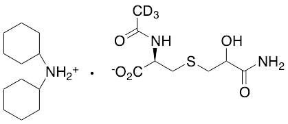 N-Acetyl-S-(2-hydroxy-3-propionamide)-L-cysteine-d3 Dicyclohexylammonium Salt