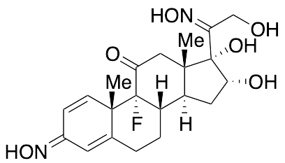 (11Beta,16Alpha)-9-Fluoro-16,17,21-trihydroxyl-pregna-1,4-diene-3,11,20-trione 3,20-Dioxime