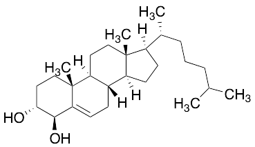 Cholest-5-ene-3alpha,4beta-diol