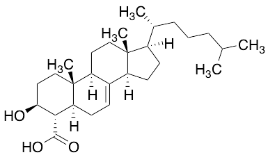 4alpha-Carboxy-cholest-7-en-3beta-ol