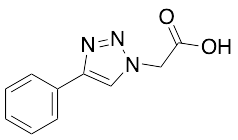 2-(4-Phenyl-1H-1,2,3-triazol-1-yl)acetic Acid