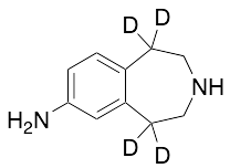 2,3,4,5-Tetrahydro-1H-3-benzazepin-7-amine-d4