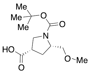 (3S,5S)-1-Boc-5-(methoxymethyl)pyrrolidine-3-carboxylic Acid