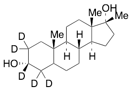 17beta-Methyl-5beta-androstane-3alpha,17alphalpha-diol-d5