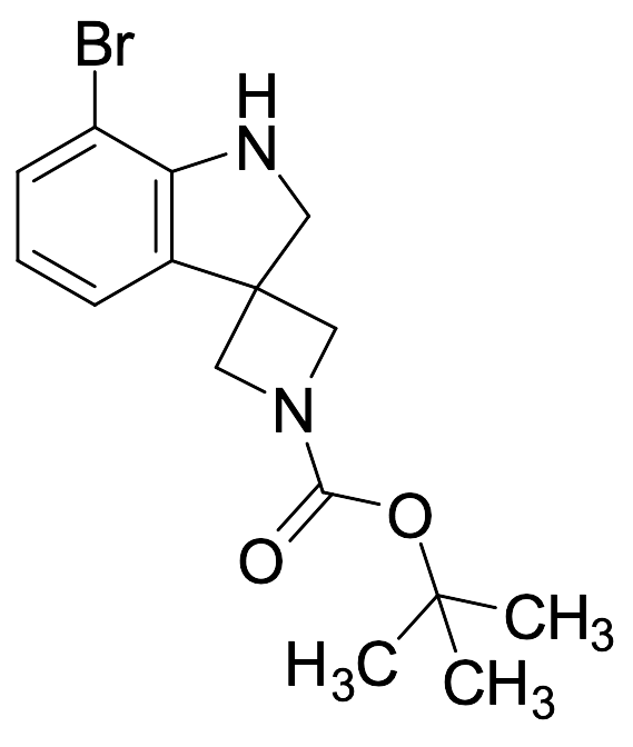 tert-Butyl-7'-bromo-1',2'-dihydrospiro[azetidine-3,3'-indole]-1-carboxylate