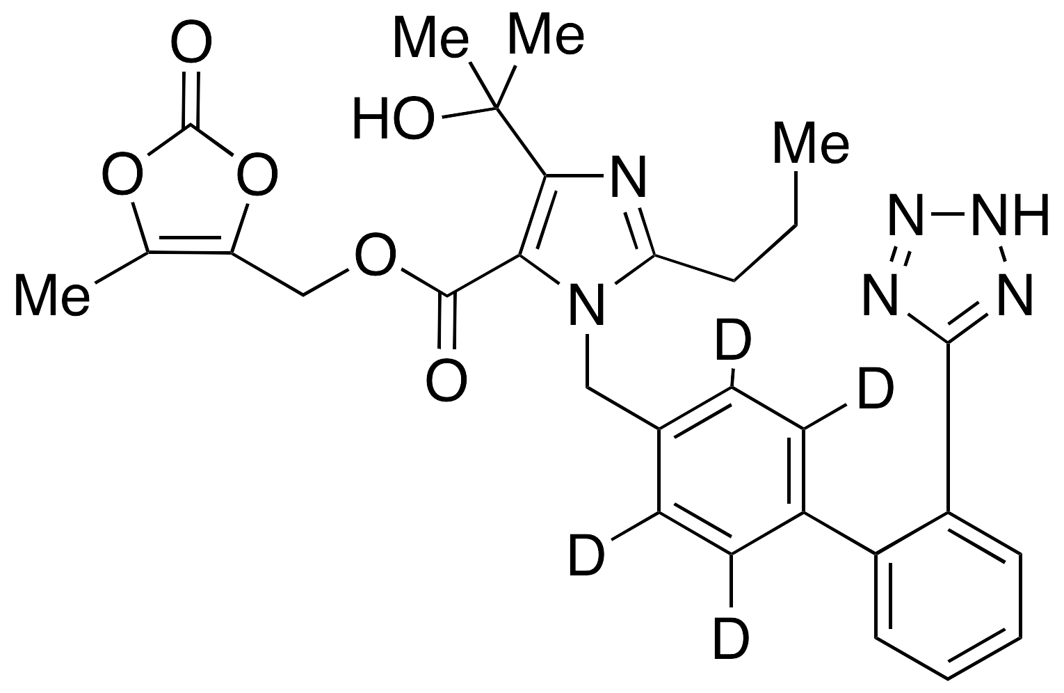 Olmesartan-d4 Medoxomil