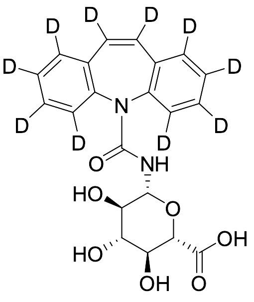 N-Glucuronide Carbamazepine-D₁₀