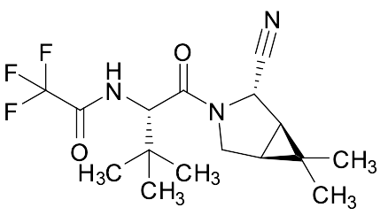 N-((S)-1-((1R,2S,5S)-2-Cyano-6,6-dimethyl-3-azabicyclo[3.1.0]hexan-3-yl)-3,3-dimethyl-1-oxobutan-2-yl)-2,2,2-trifluoroacetamide