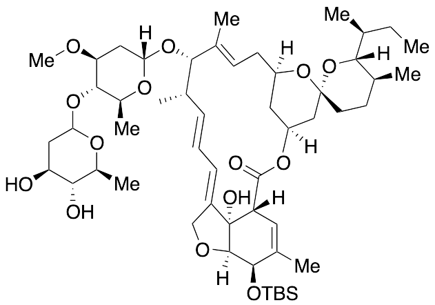 5-O-[(1,1-Dimethylethyl)dimethylsilyl] 3”-O-Demethyl Ivermectin