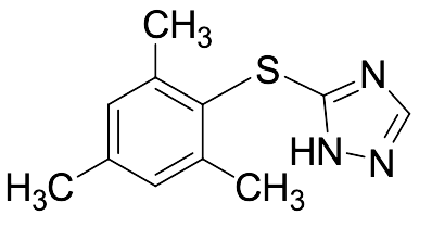 3-(2,4,6-Trimethylphenylthio)-1,2,4-triazole