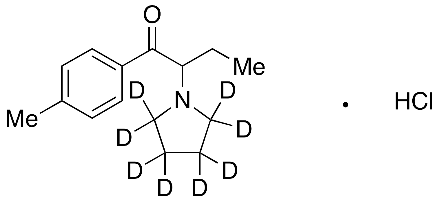 4'-Methyl-alpha-pyrrolidinobutyrophenone-d8 Hydrochloride