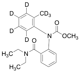 Methyl (2-(Diethylcarbamoyl)phenyl)(o-tolyl)carbamate-D7