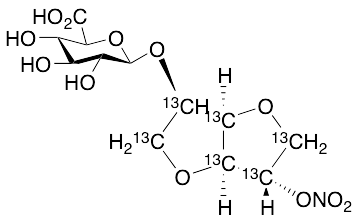 Isosorbide 2-Mononitrate 5-beta-D-Glucuronide-13C6