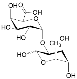 2-O-(alpha-D-Galactopyranosyluronic Acid)-L-rhamnose