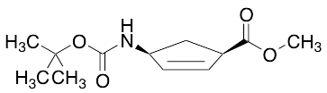 Methyl (1R,4S)-4-[[(1,1-Dimethylethoxy)carbonyl]amino]-2-cyclopentene-1-carboxylic Acid Ester