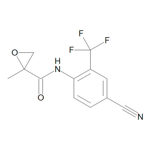 N-[4-Cyano-2-(trifluoromethyl)phenyl]-2-methyloxirane-2-carboxamide