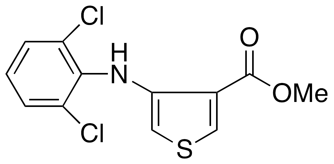 4-(2,6-Dichloroanilino)-3-thiophenecarboxylic Acid Methyl Ester
