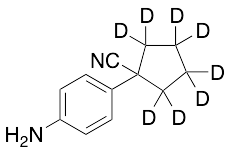 1-(4-Aminophenyl)cyclopentanecarbonitrile-d8