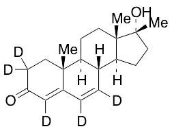 17beta-Methyl-6-dehydrotestosterone-d5