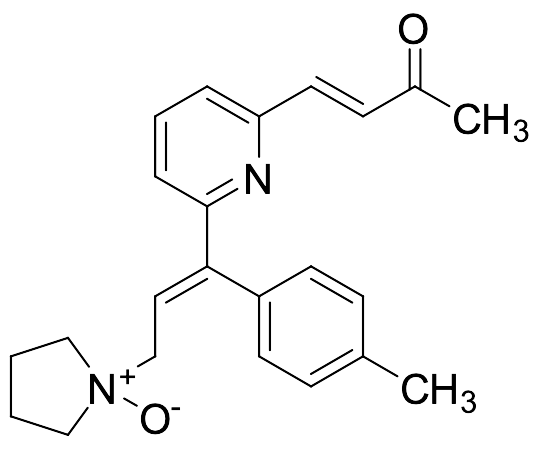 1-[(2E)-3-(4-Methylphenyl)-3-{6-[(1E)-3-oxobut-1-en-1-yl]pyridin-2-yl}prop-2-en-1-yl]pyrrolidin-1-ium-1-olate