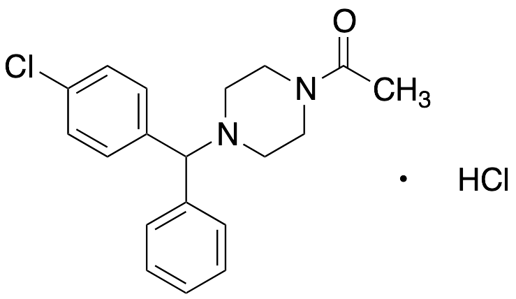 1-[4-[(4-Chlorophenyl)phenylmethyl]-1-piperazinyl]ethanone Hydrochloride