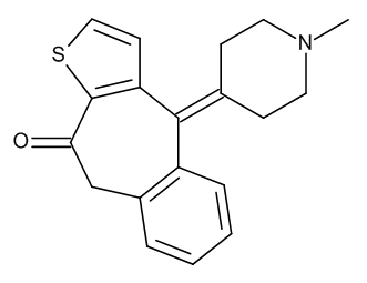 Ketotifen - CAS No. 34580-13-7 Ketotifen