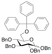 Benzyl 2,3,4-Tri-O-benzyl-6-O-(triphenylmethyl)-D-glucopyranoside