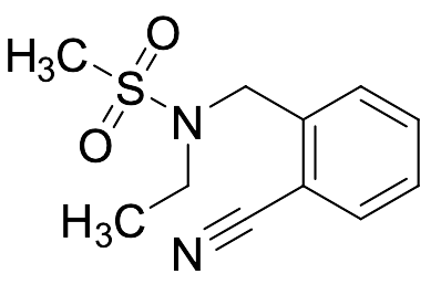 N-[(2-Cyanophenyl)methyl]-N-ethylmethanesulfonamide