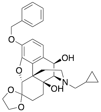 3-O-Benzyl-10b-hydroxy Naltrexone Ethylene Ketal