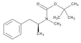 (+/-)-N-tert-Butyloxycarbonyl-methamphetamine