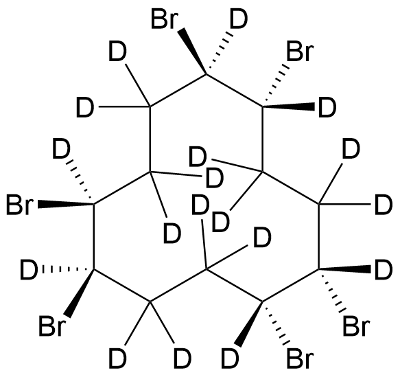 rel-(3R,4R,7S,8R,11R,12S)-3,4,7,8,11,12-Hexabromocyclododecane-D18
