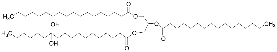 Di(12-hydroxystearoyl)-palmitoyl-glycerol