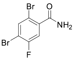 2,4-Dibromo-5-fluorobenzamide