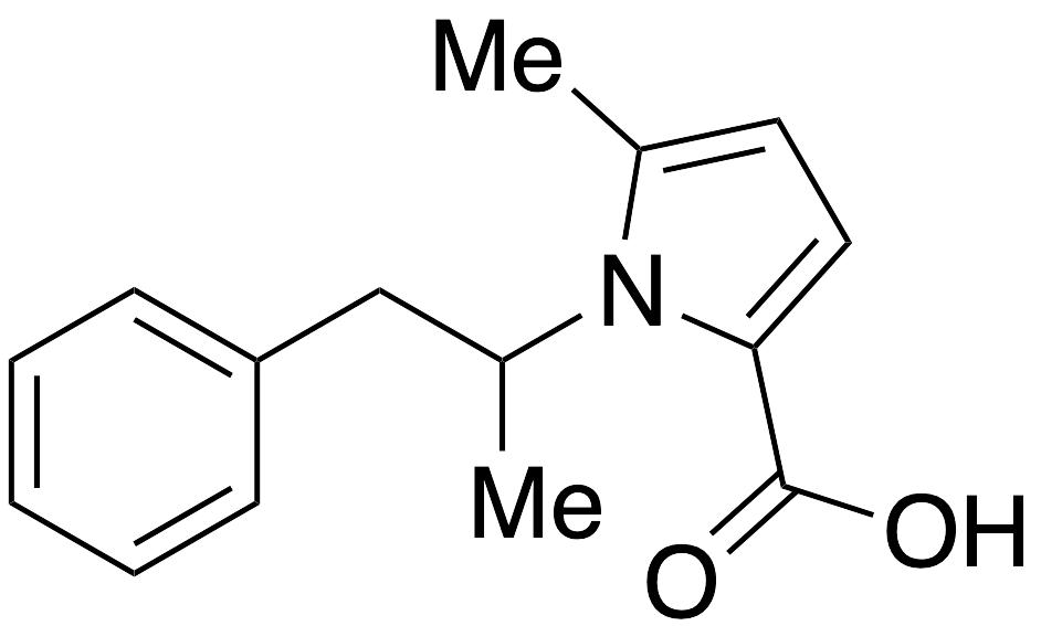5-Methyl-1-(1-phenylpropan-2-yl)-1H-pyrrole-2-carboxylic Acid