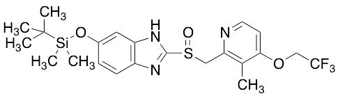 5-O-tert-Butyldimethylsilyl 5-Hydroxy Lansoprazole