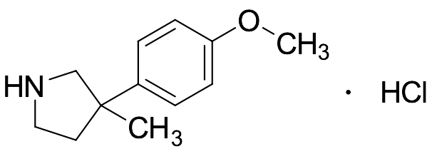 3-(4-Methoxyphenyl)-3-methylpyrrolidine Hydrochloride