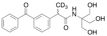 rac-Ketoprofen-13C,d3 Tris Base Amide