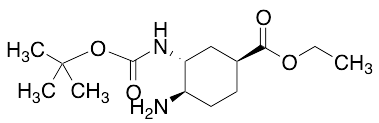 Ethyl (1S,3R,4S)-4-Amino-3-[(tert-butoxycarbonyl)amino]cyclohexanecarboxylate