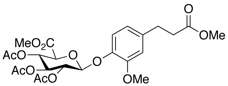 Dihydro Ferulic Acid 4-O-Beta-D-Glucuronide Triacetate Dimethyl Ester