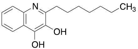 2-Heptyl-3,4-quinolinediol