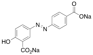 (E)-5-[(p-Carboxyphenyl)azo]-2-salicylic Acid Disodium Salt