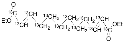 2,​10-​Dodecadienedioic-13C12 Acid 1,​12-​Diethyl Ester
