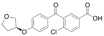 (S)-4-Chloro-3-(4-((tetrahydrofuran-3-yl)oxy)benzyl)benzoic acid